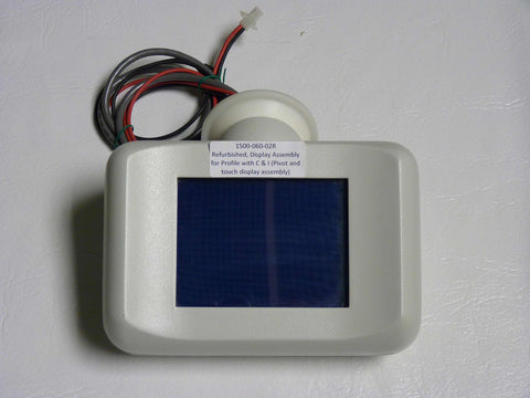 1500-060-02R - Refurbished, Display Assembly for Profile with C & I, (Pivot and touch display assembly)