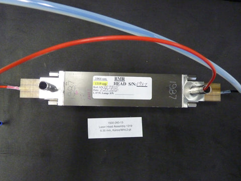 1500-260-13R - Laser Head Assembly 1319 - 6.35 mm, Kalrez/Wht.2-pt, Refurbished
