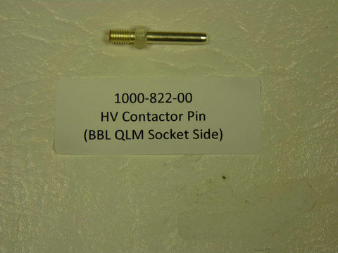1000-822-00 - HV contact pin, BBL QLM socket side