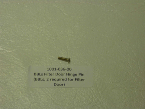 1001-036-00 - BBL-S Door Hinge Pin,