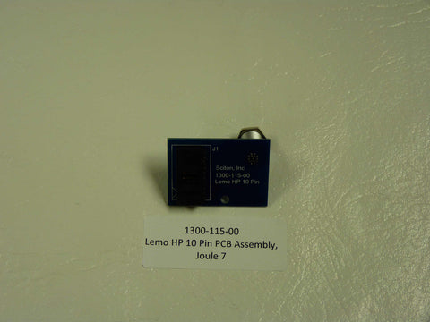 1300-115-00 - Lemo HP 10-pin PCB Assy, Assembly