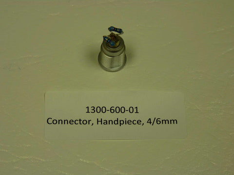 1300-600-01 - Connector, 4/6 mm, 4mm Er, 6mm Nd