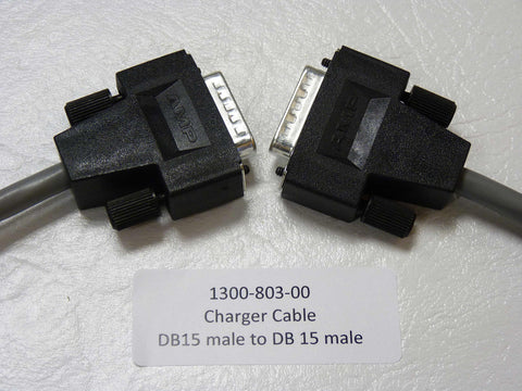 1300-803-00 - Charger Cable, DB15 male to DB 15 male