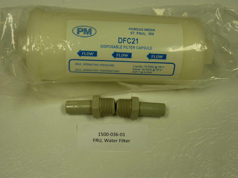 1500-036-01 - FRU, Water Filter, - OBSOLETE