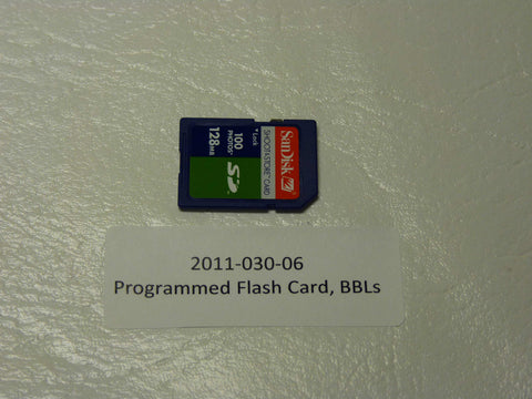 2011-030-06 - Programmed Flash Card, BBL-S