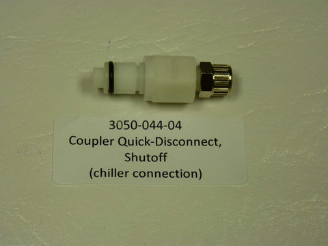 3050-044-04 - Coupler Quick-Disconnect, 1/4"TubeOD,Ferrule,1/4"f