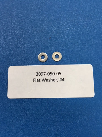 3097-050-05 - Flat Washer, #4