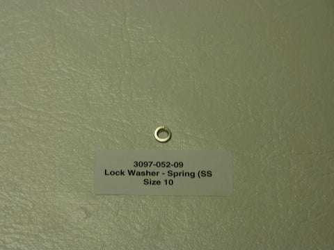 3097-052-09 - Lock Washer - Spring (SS, Size 10