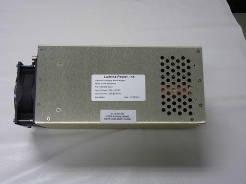 3319-001-00 - HVPS, Lumina, Model, CCPF-4000-800P, Profile