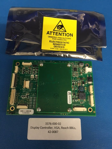 3376-000-02 - Display Controller, VGA, Reach BBLs, 42-0087