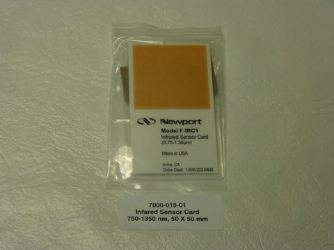 7000-015-01 - Infared Sensor Card, 750-1350 nm, 50 X 50 mm