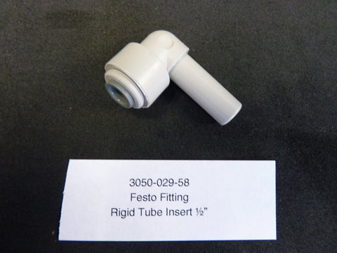 3050-029-58 - Festo Fitting - Rigid Tube Insert 1/2" - !!OBSOLETE USE PN 3050-030-01